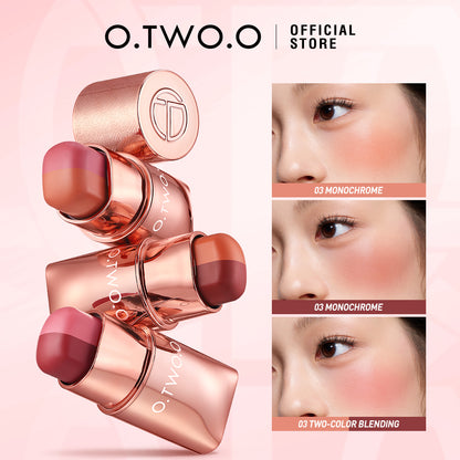 O.TWO.O Double Color Lip & Cheek Stick