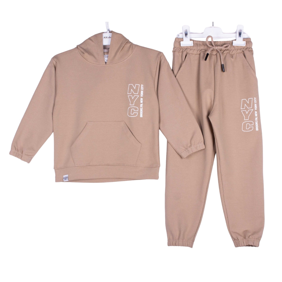 NYC Camel Sweat Hoodie