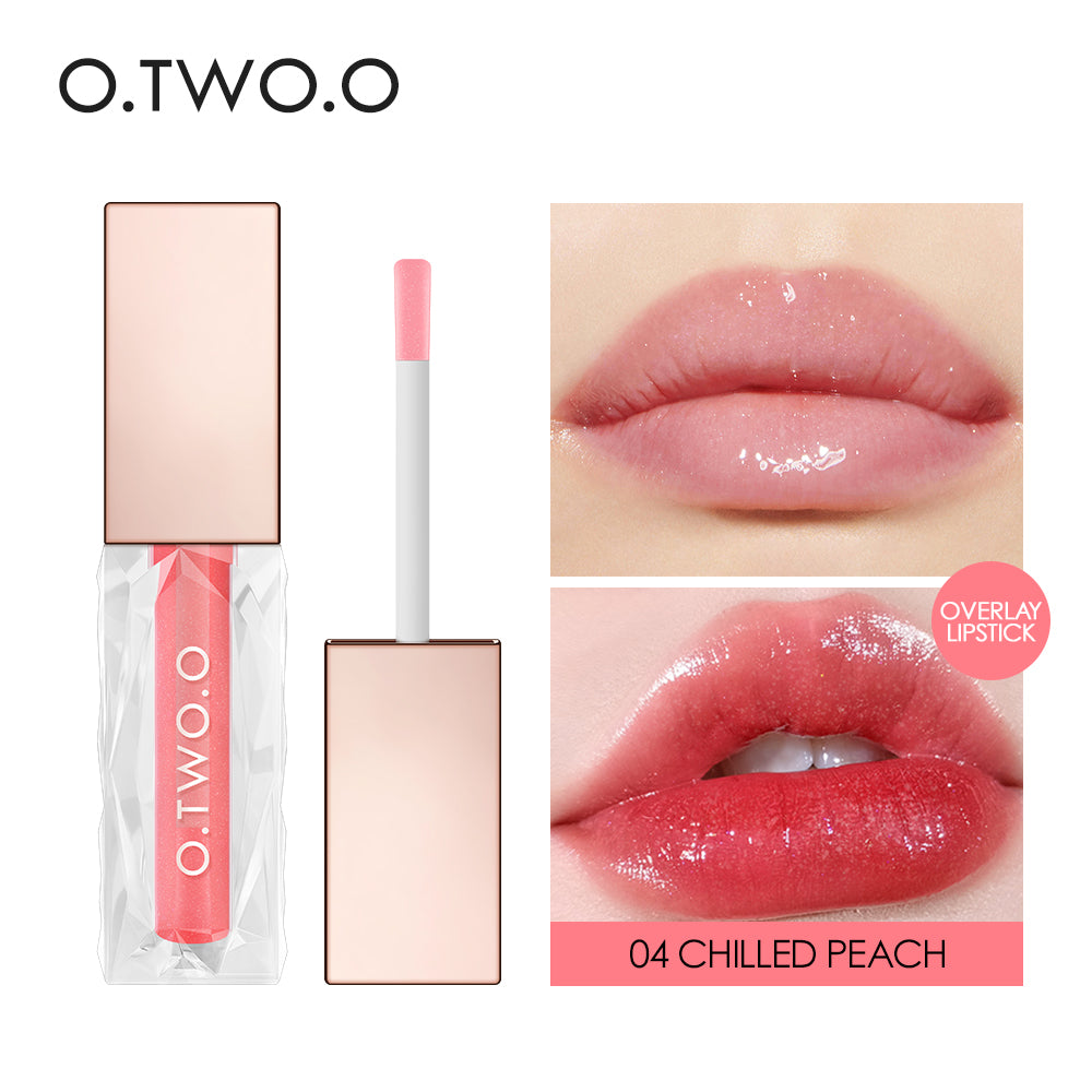 O.TWO.O Clear Crystal Berry Gloss