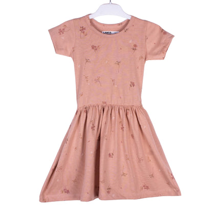 Dusty Rose Floral Dress