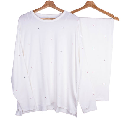 Starry White Soft Cotton