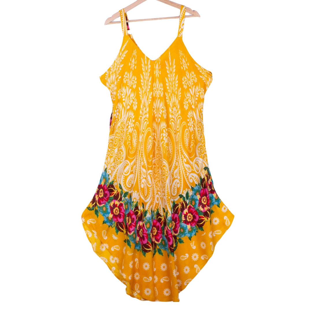Sunshine Paisley Dress (Soft Cotton)