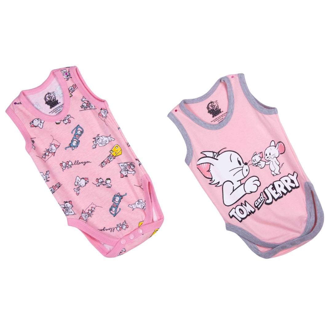 Tom and Jerry 2 pc Onesie Romper