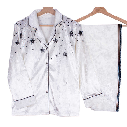 Chic Star White Velvet