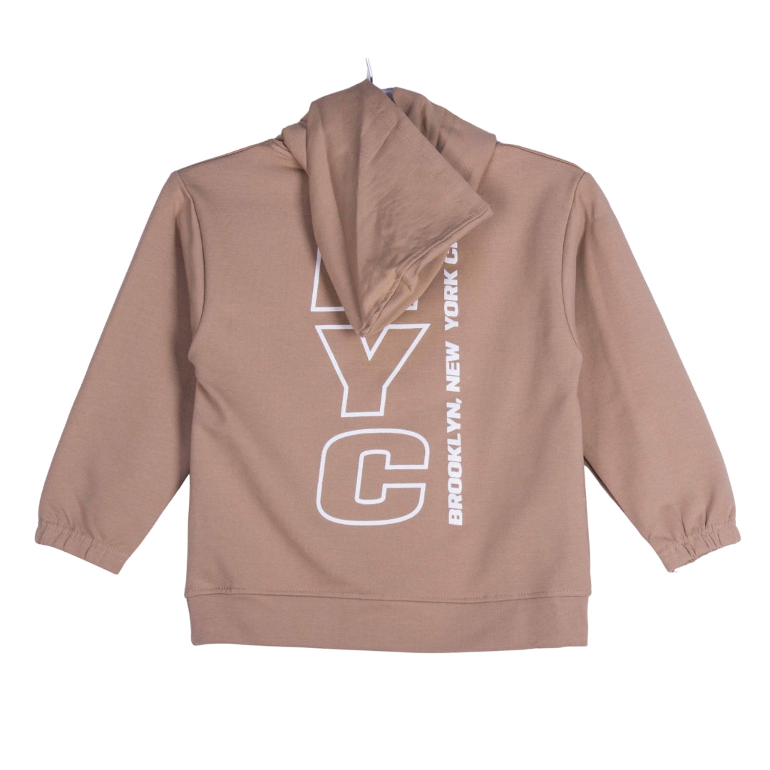 NYC Camel Sweat Hoodie