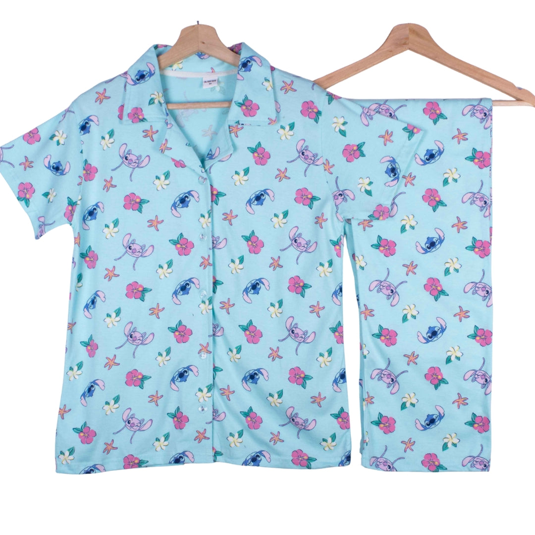Tropical Stitch Aqua