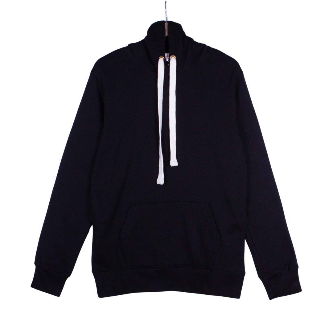 Midnight Noir Soft Cotton Hoodie
