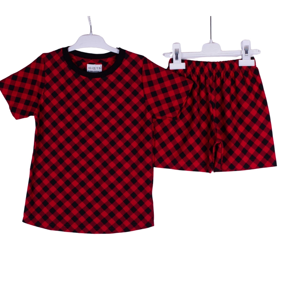 Red Classy Plaid