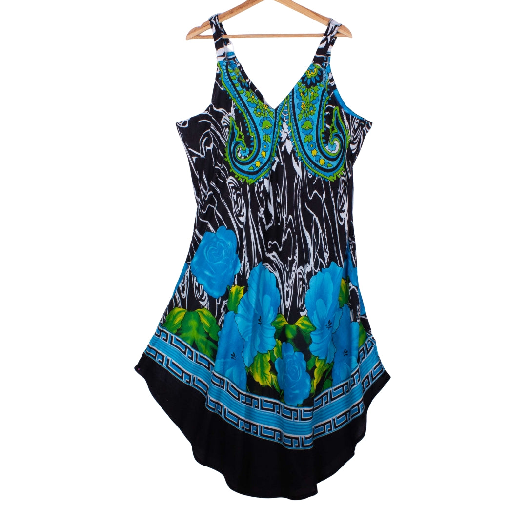 Floral Paisley Dress (Soft Cotton)