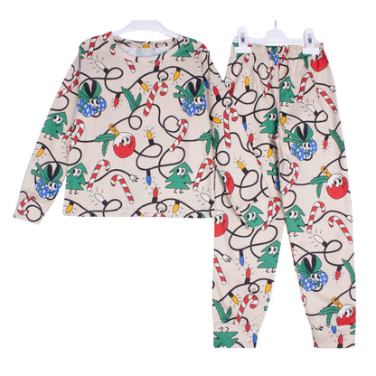 Holiday Lights Beige