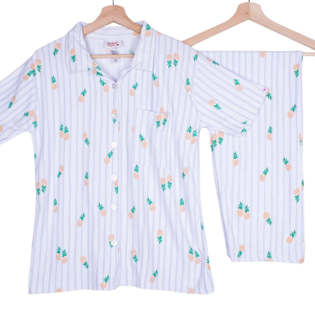Pineapple Stripes (Soft Cotton)