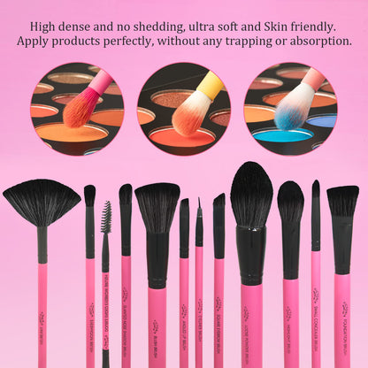 VICTORIA Makeup Artist Brush Set {12pcs}