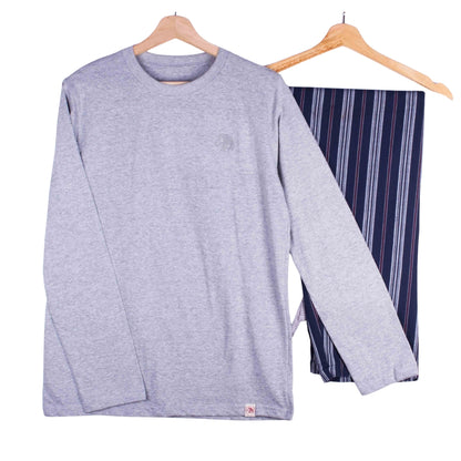 Ash Multi-Stripe Kids Pajama