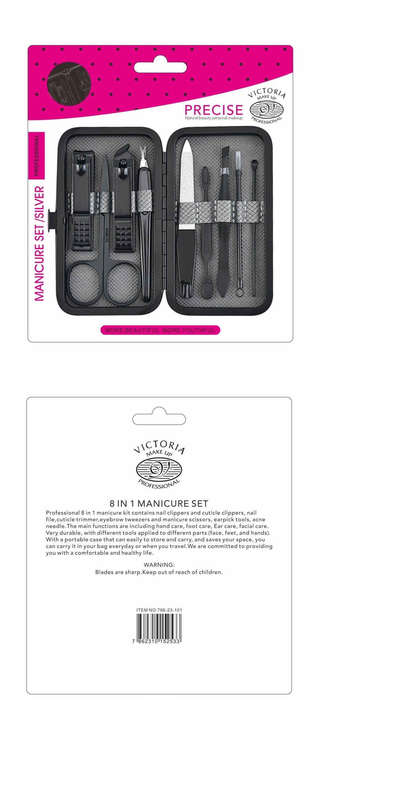 Victoria Manicure Set (8pcs)