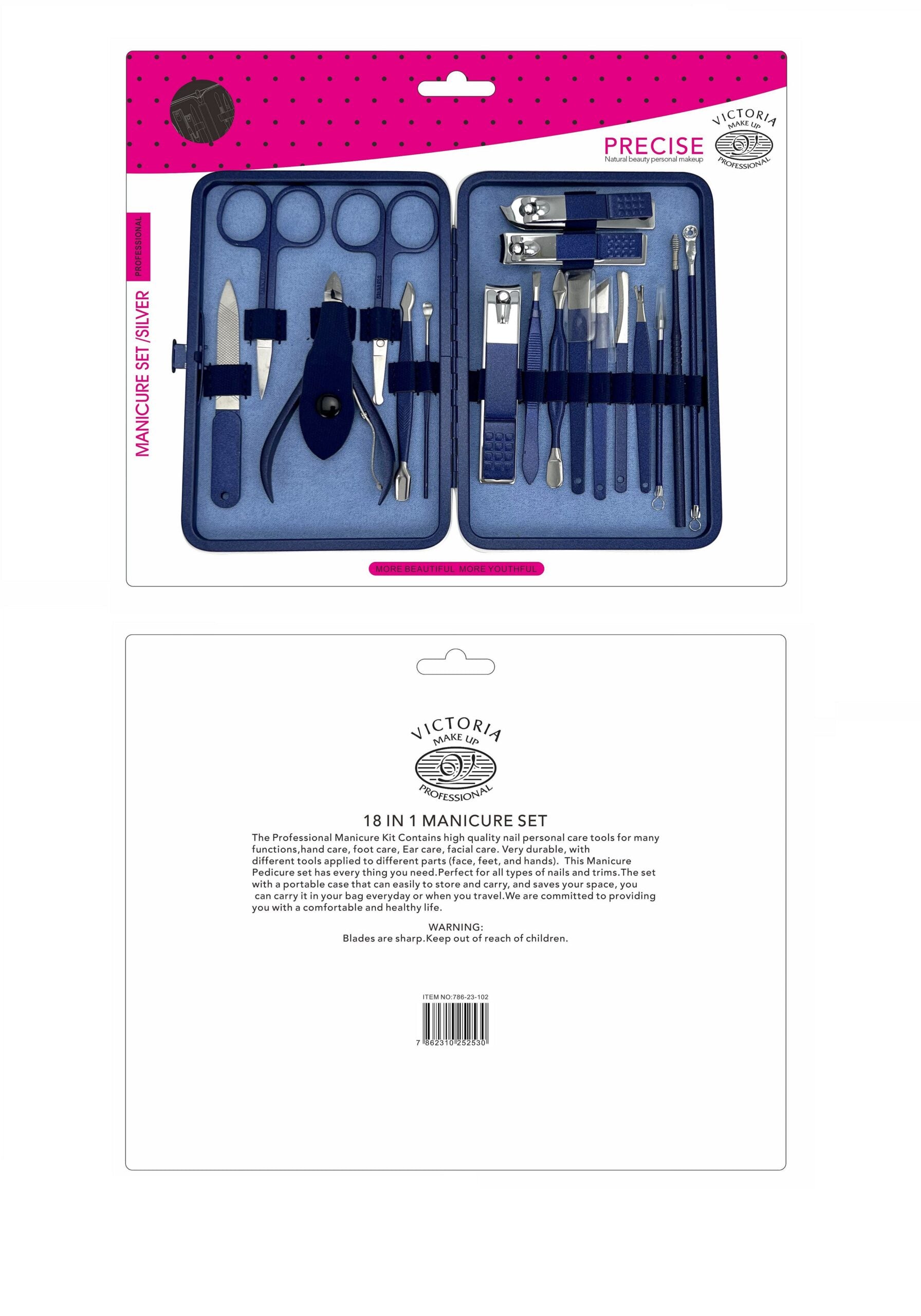 Victoria Manicure Set (18pcs)