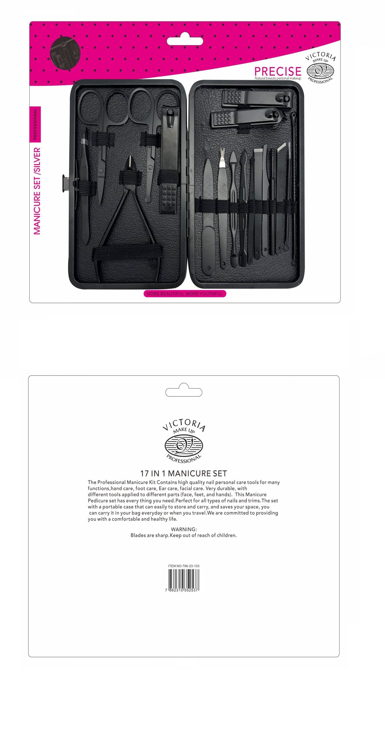 Victoria Manicure Set (17pcs)