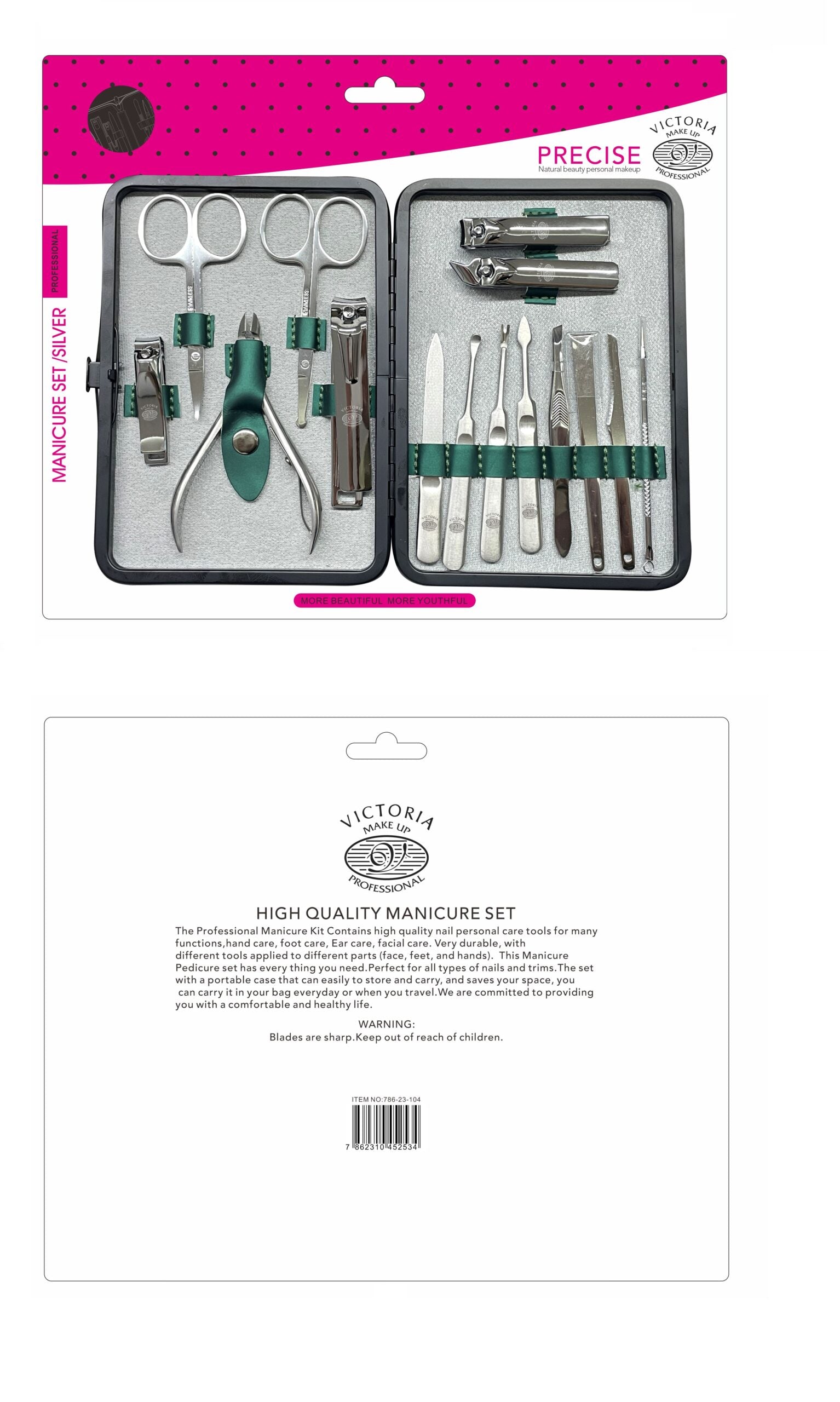 Victoria Manicure Set (18pcs)