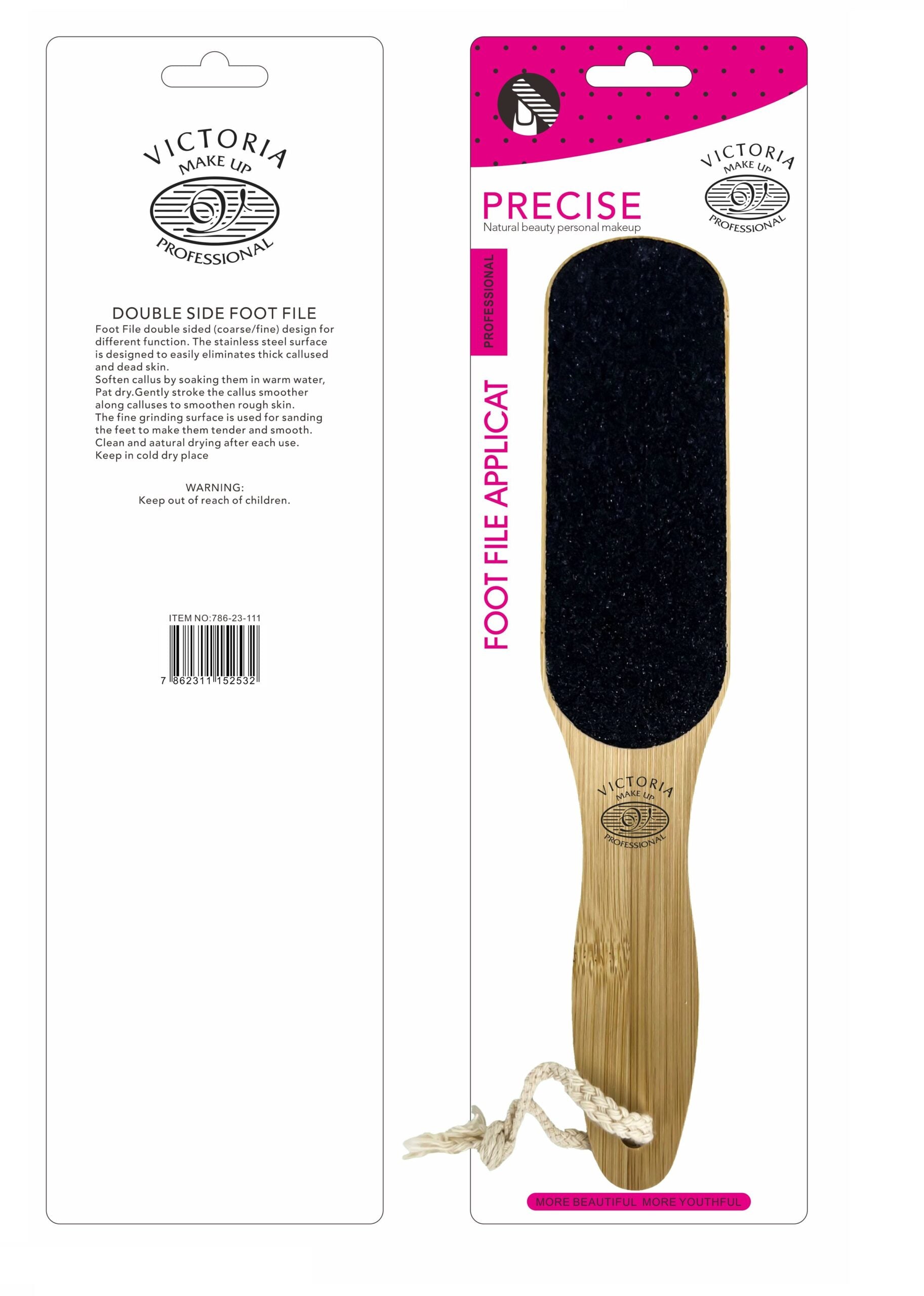 Victoria Wooden Foot-File