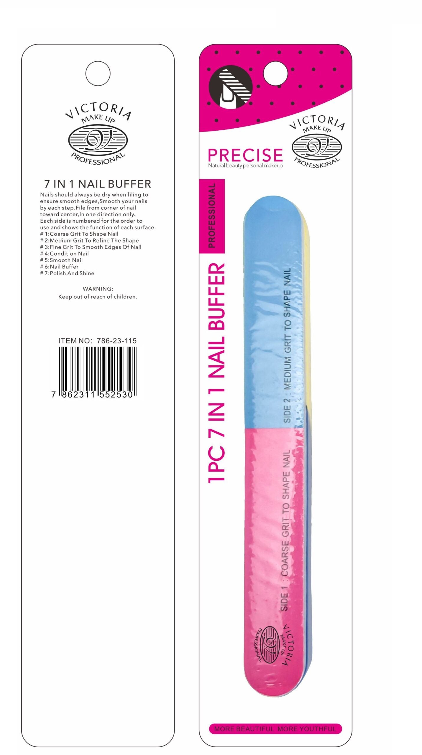 Victoria 7in1 Nail Buffer