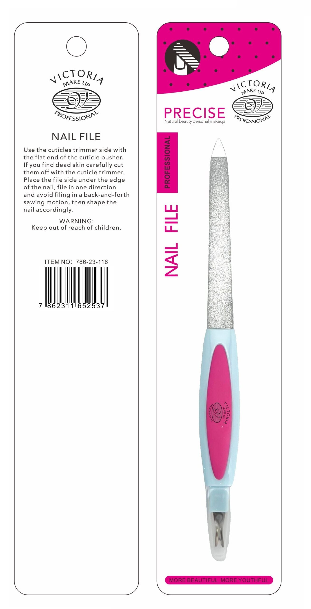 Victoria Nail File With Skin Remover