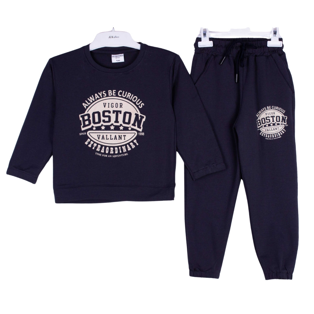 Boston Heritage Black Sweat