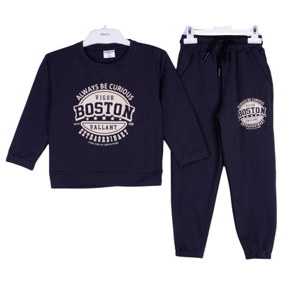 Boston Heritage Black Sweat