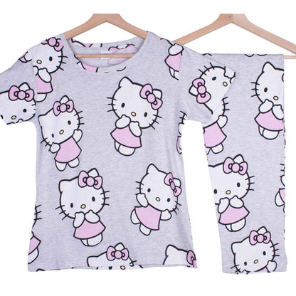 Grey Cozy Hello Kitty