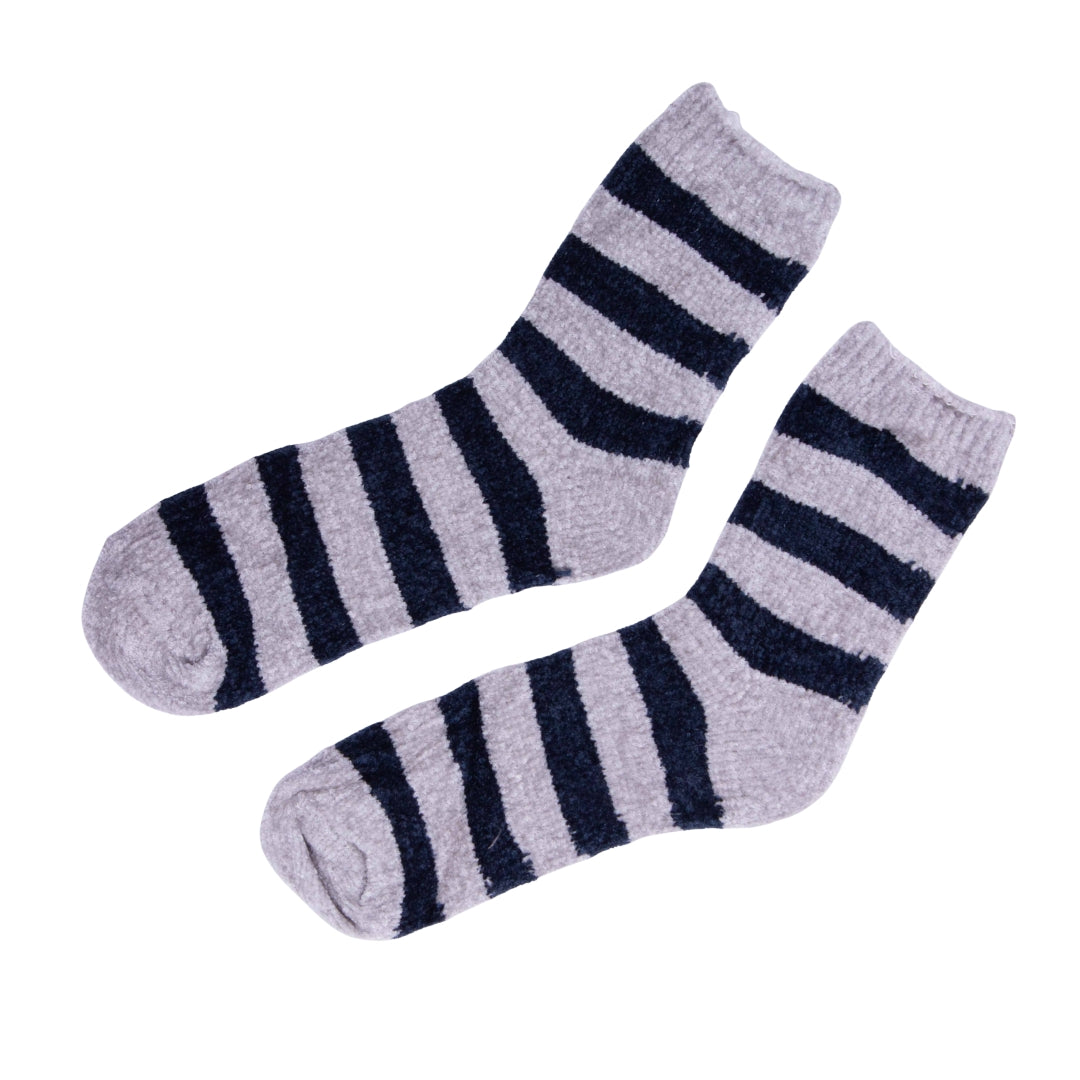 Storm Navy Cozy Stripe