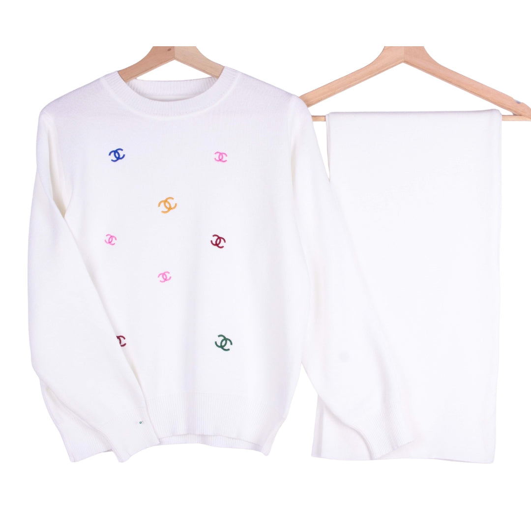 🤍 CC Blanc Bell Bottom