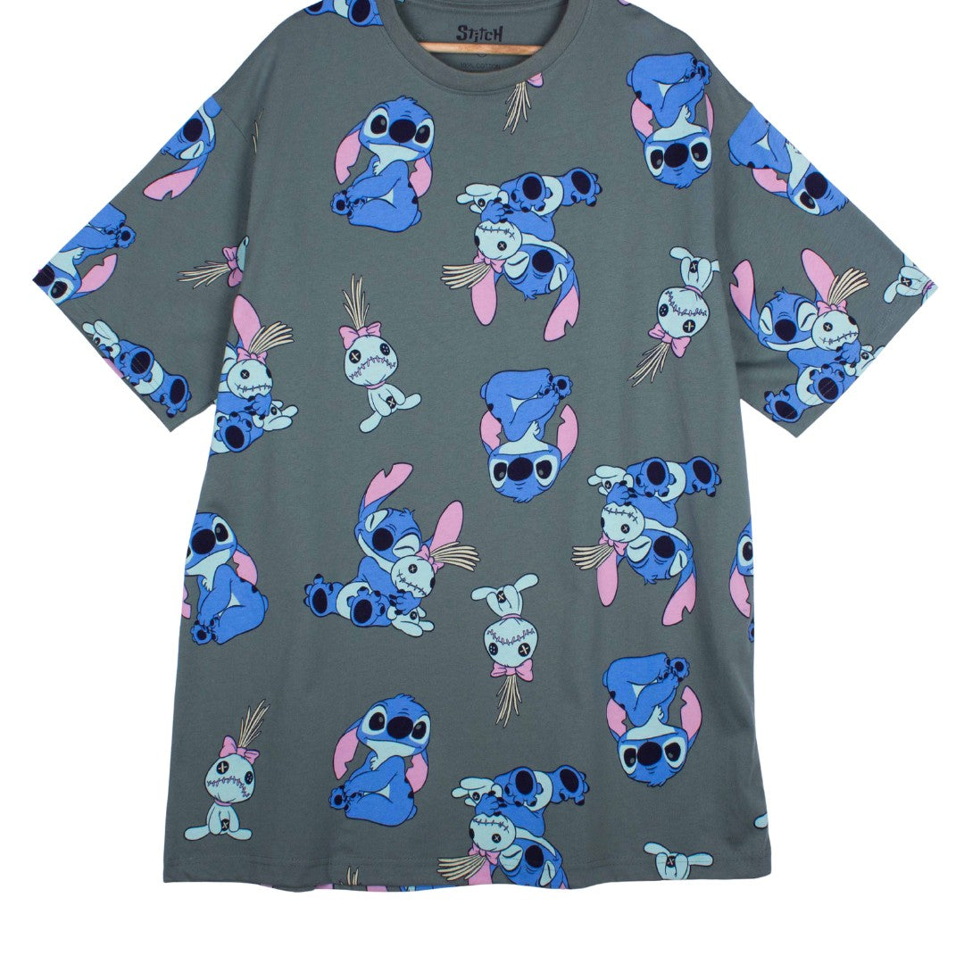 Navy Green Stitch