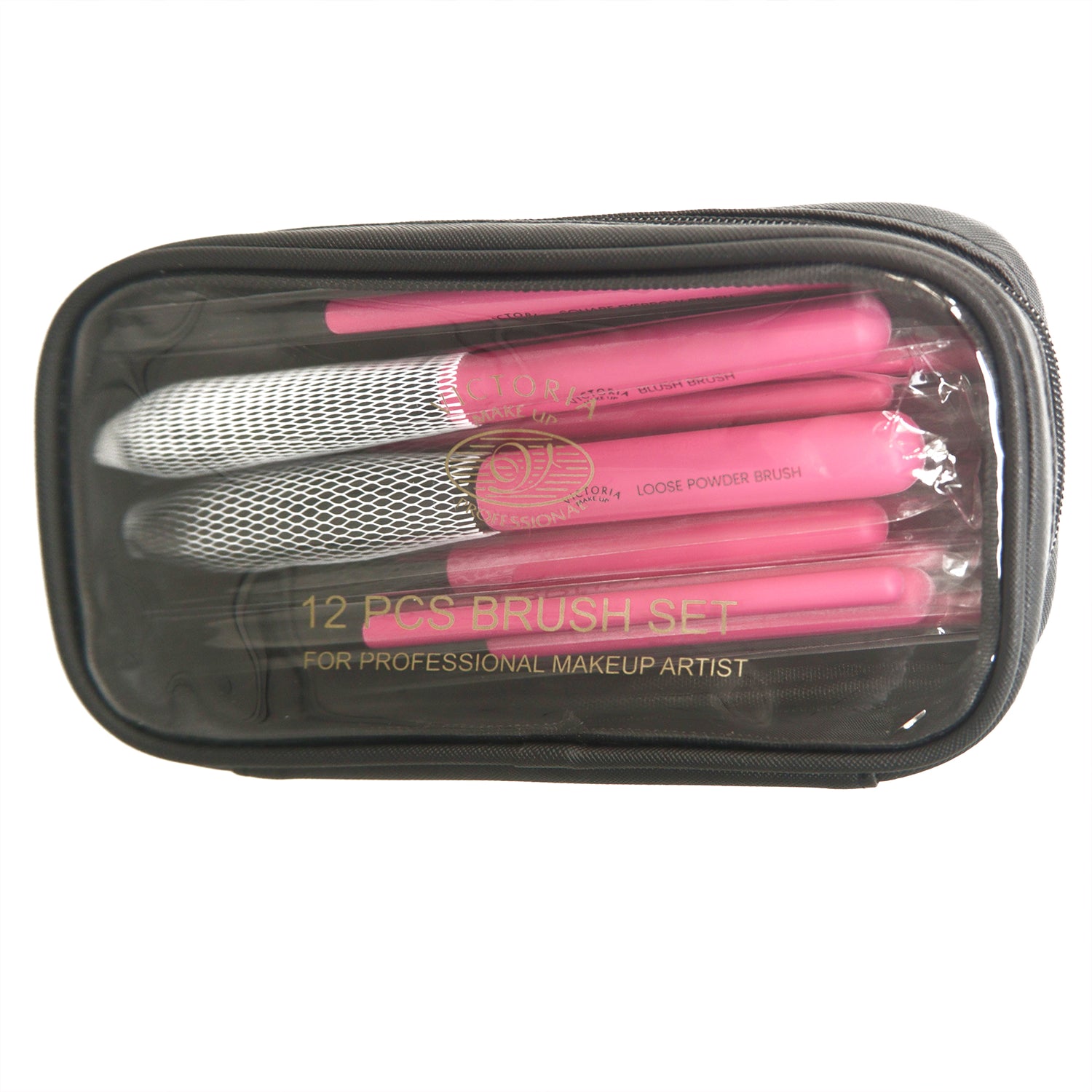 VICTORIA Makeup Artist Brush Set {12pcs}