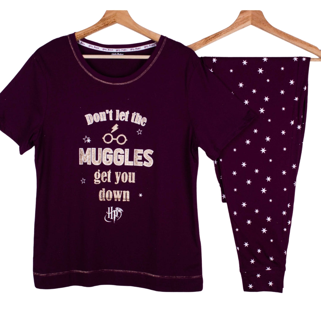 Harry Potter Muggles Maroon