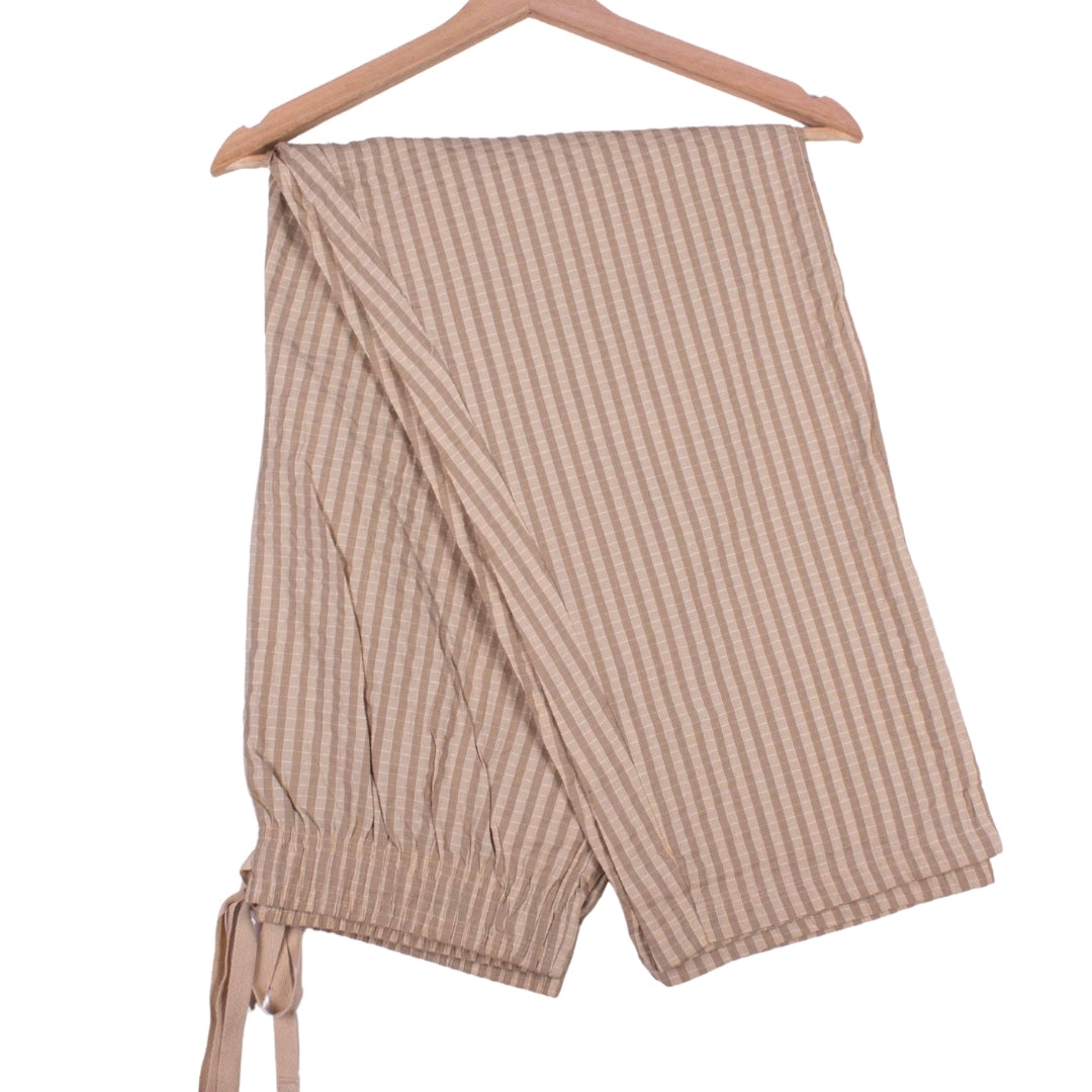 Beige Brown Polyester