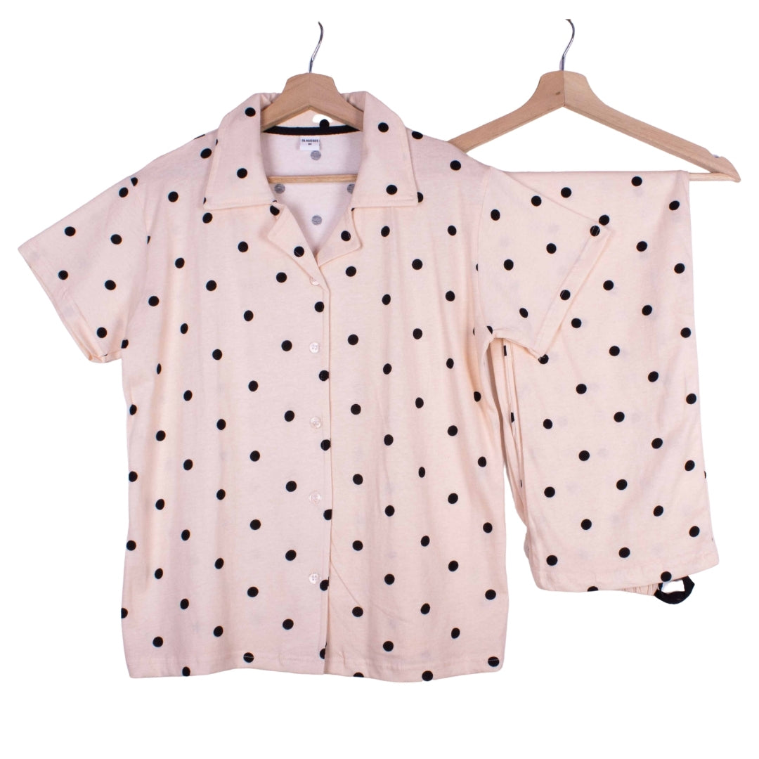 Beige Polka Classic