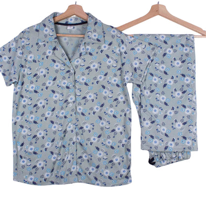 Dusty Blue Florals