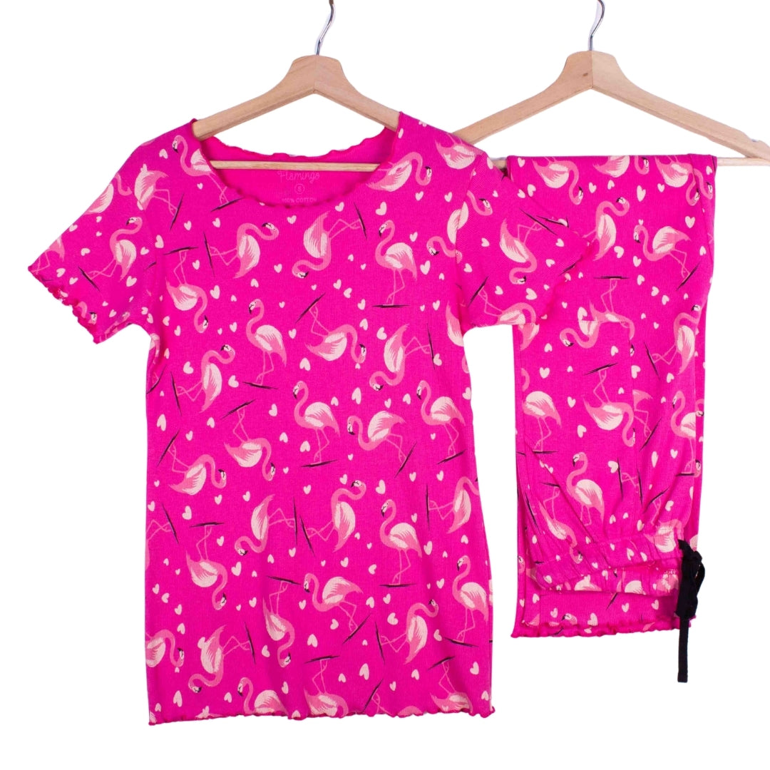 Fuchsia Flamingo Flock