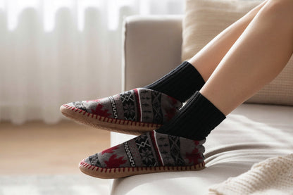 Grey Frost Maple Sock Booties