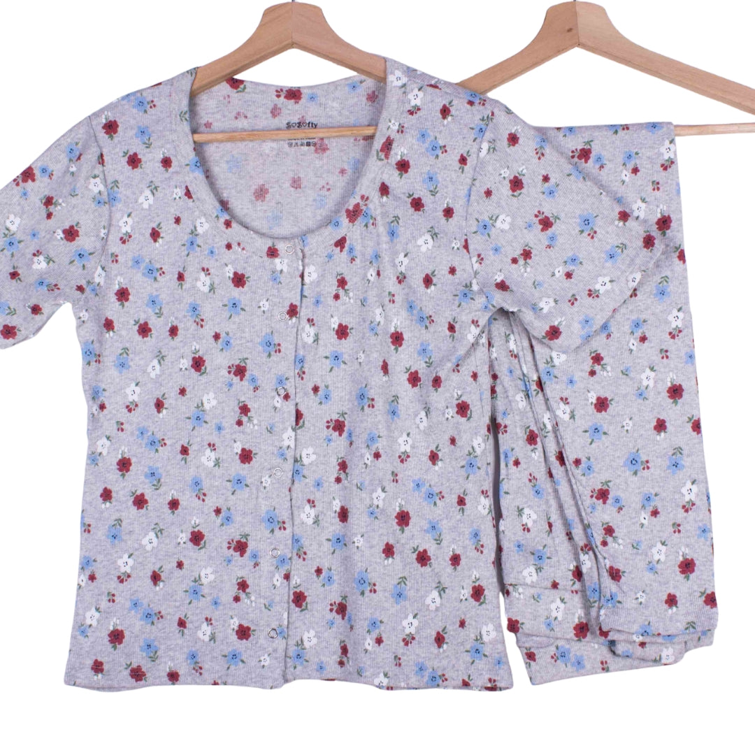 Grey Petite Florals