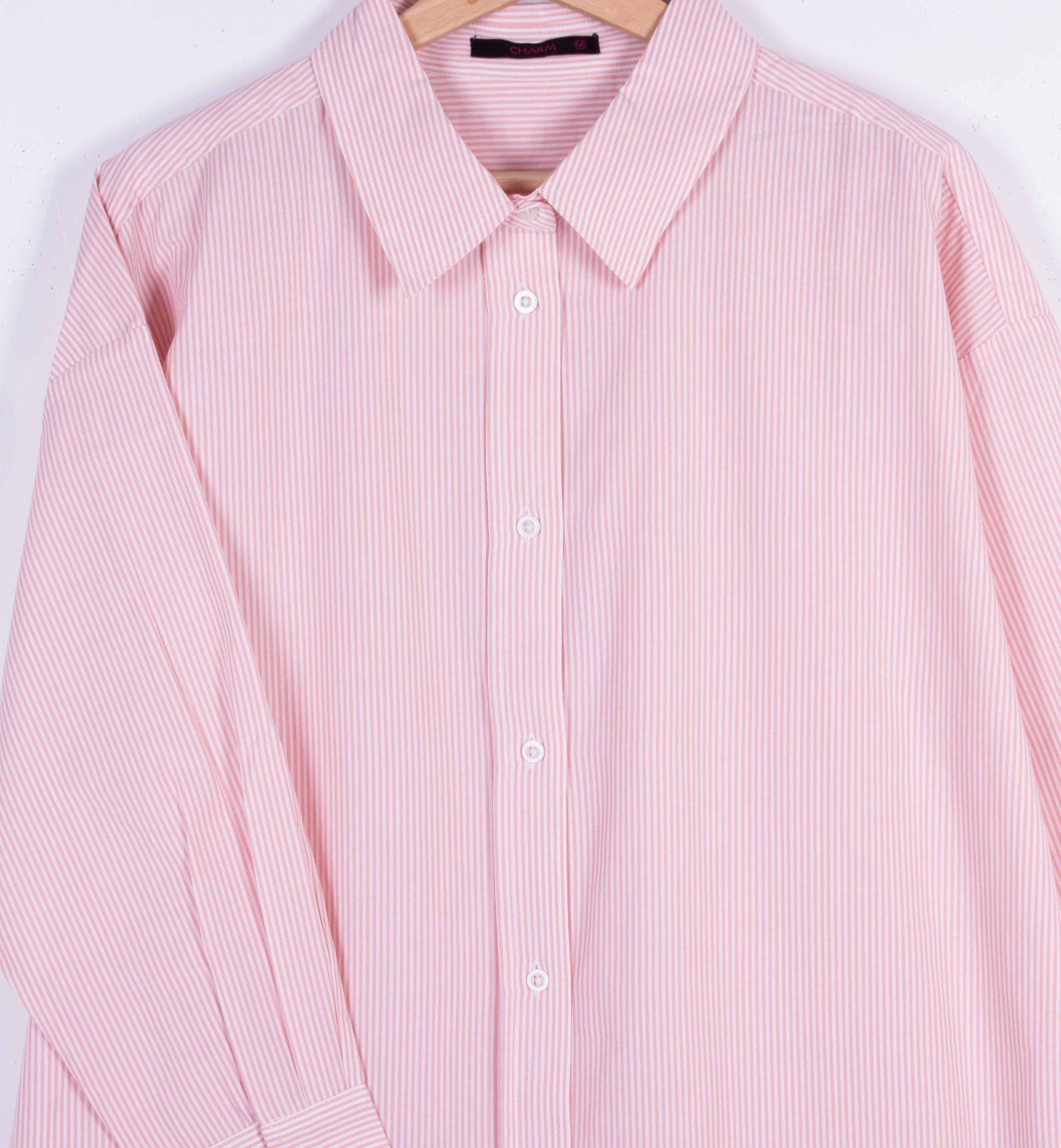 Pink Striped Lounger