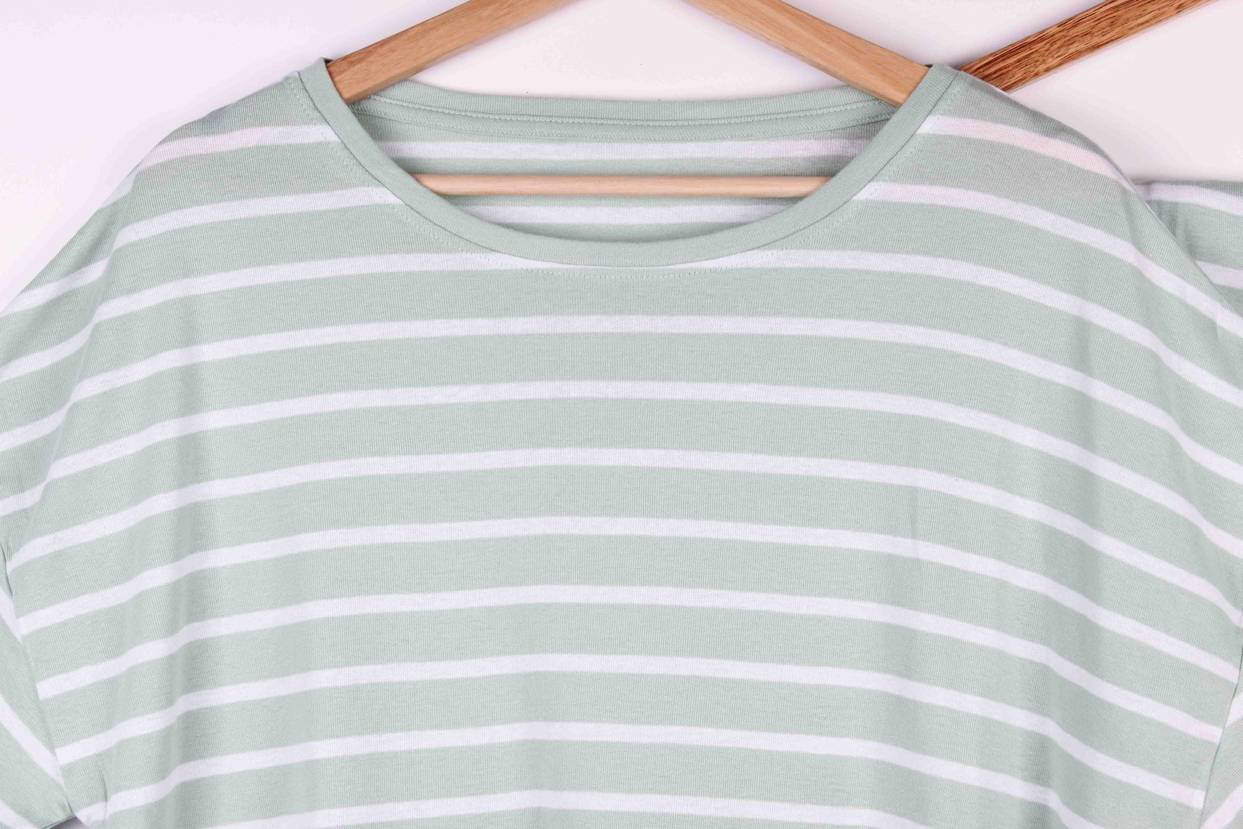 Green Stripes - Soft Cotton