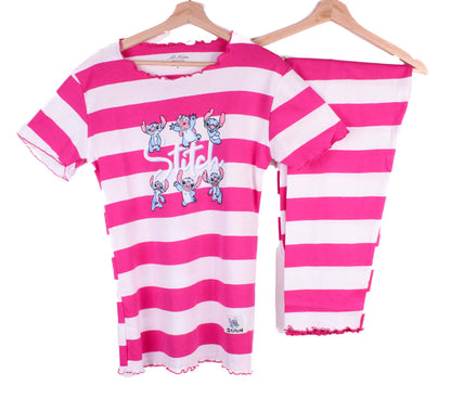 Pink Stripes - Stitch