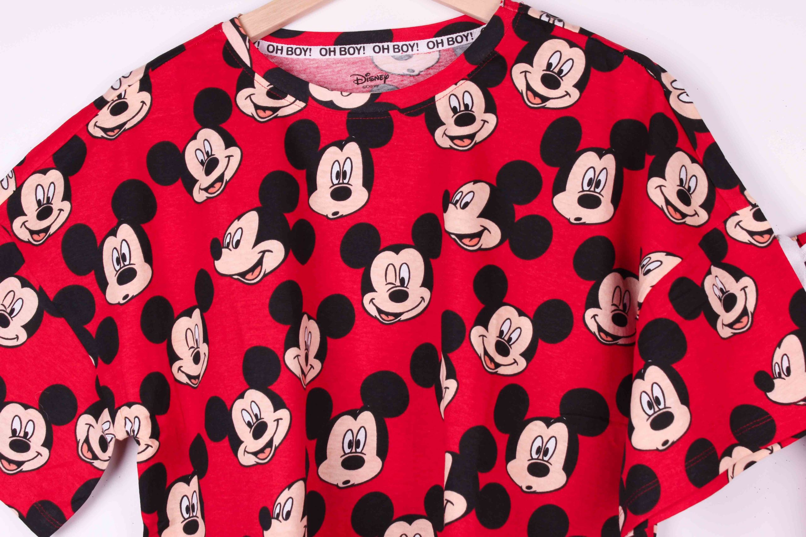 Mickey Red Shorts