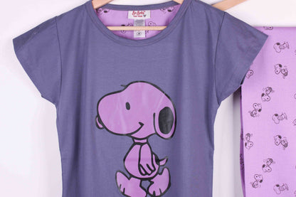 Purple Snoopy