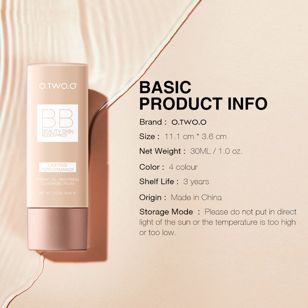 O.TWO.O Oil Absorbing BB Cream