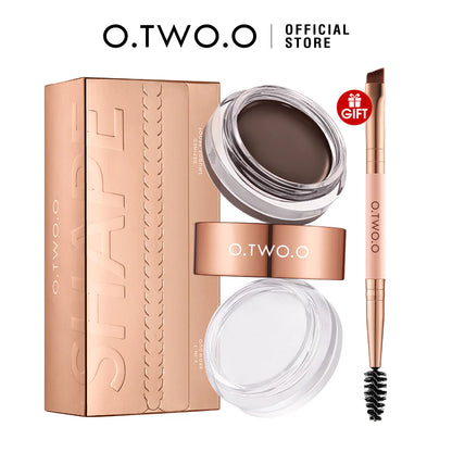 O.TWO.O Fluff Shaping Brow Cream + Wax