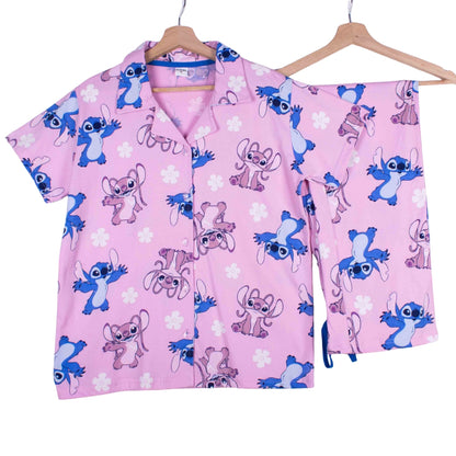 Pink Flowery Stitch Friends