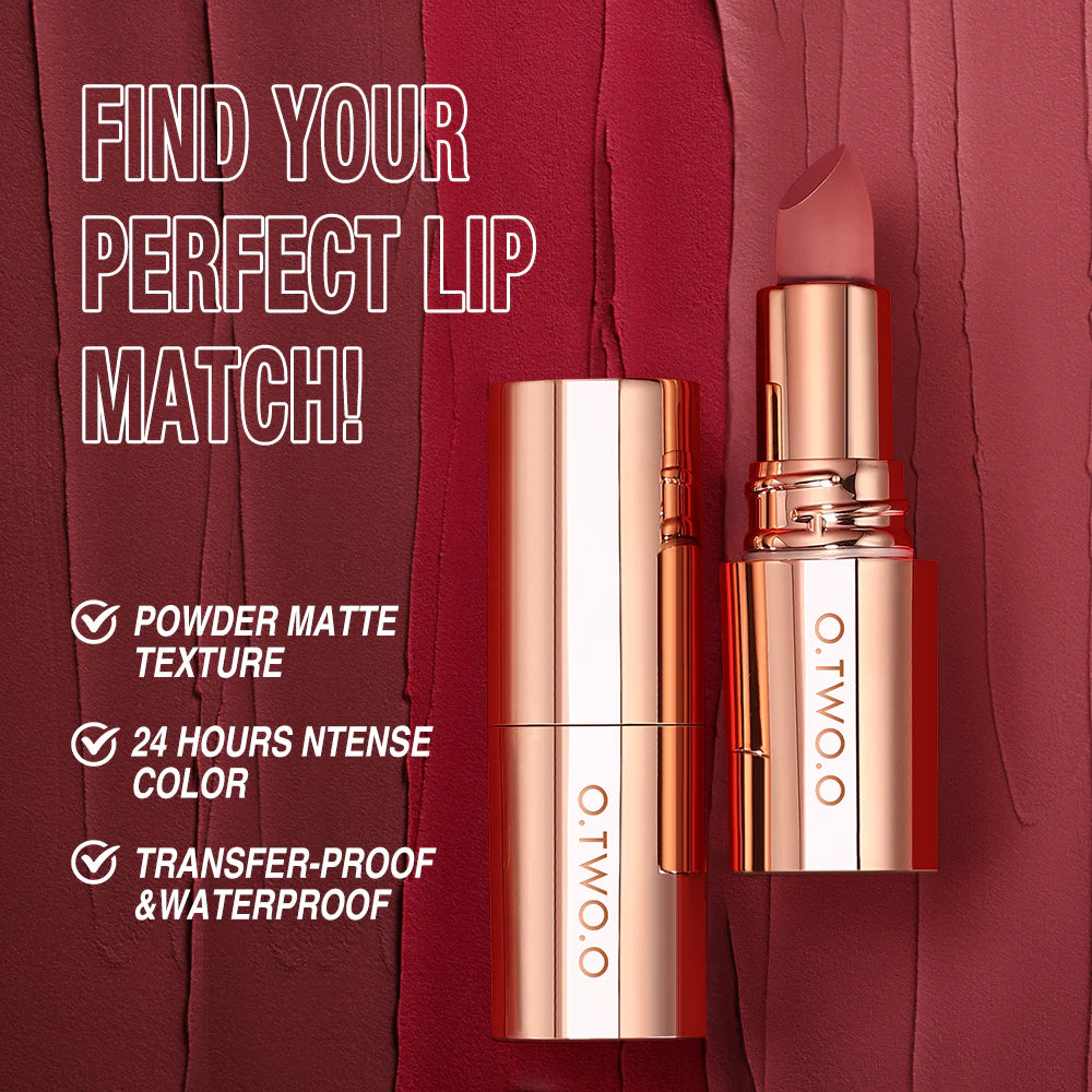 O.TWO.O Kiss Lock Color Matte Lipstick
