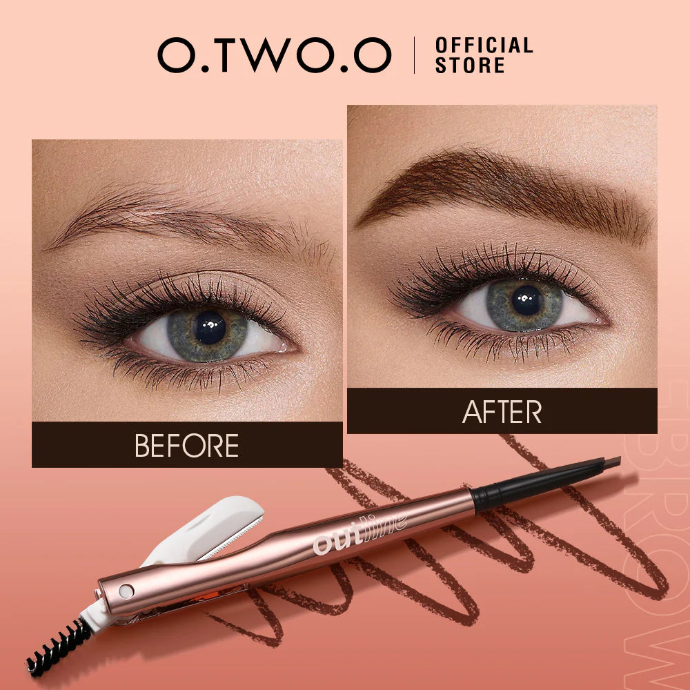 O.TWO.O Natural Soft 3in1 Eyebrow Pencil