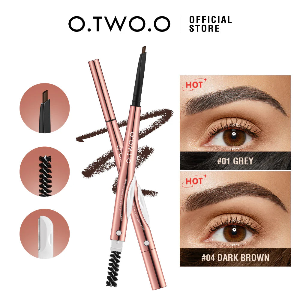 O.TWO.O Natural Soft 3in1 Eyebrow Pencil