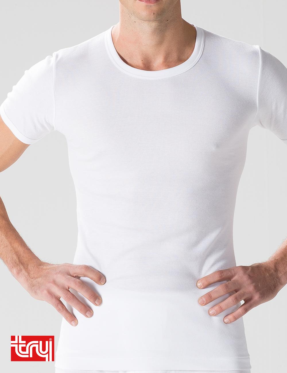 100% Cotton TRY BRAND Undershirt (فانلة نصف كم)